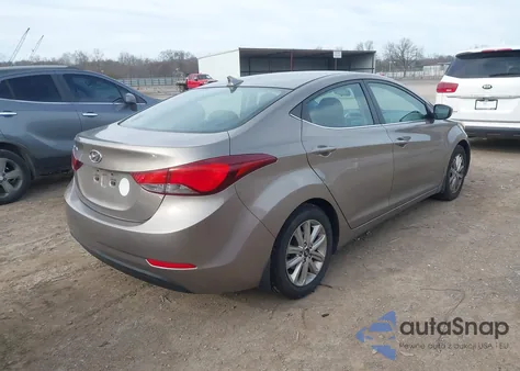 2015 Hyundai Elantra Se from USA, damaged, VIN 5NPDH4AE1FH585744